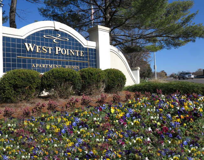 West Point apartments sign