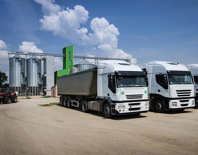 Food transporters - semi trucks
