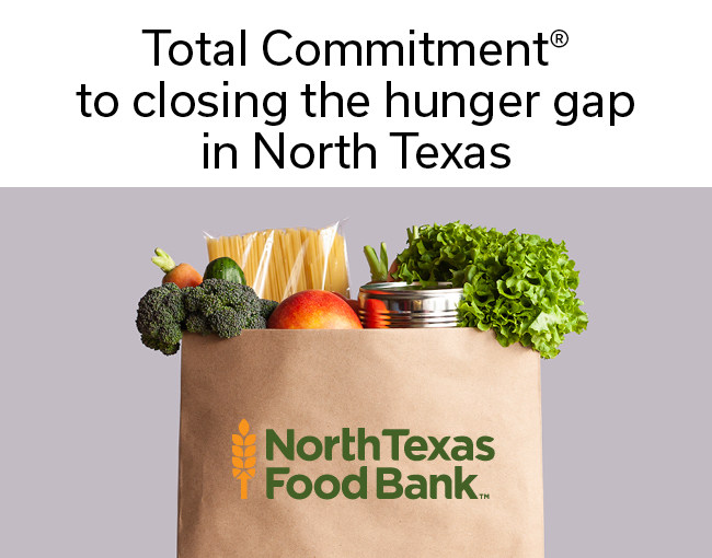 Total Commitment to closing the hunger gap in North Texas