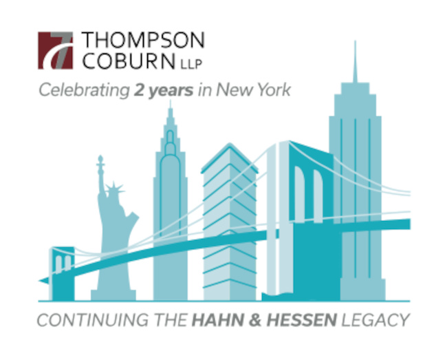 Thompson Coburn: Celebrating 2 years in New York