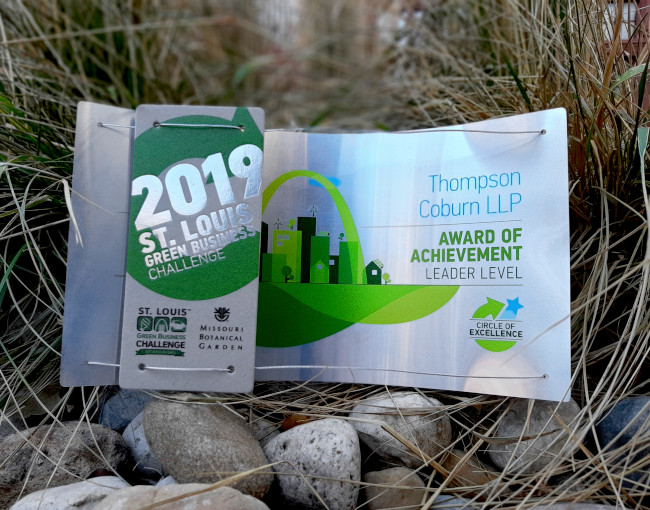 Green business challenge award in grass