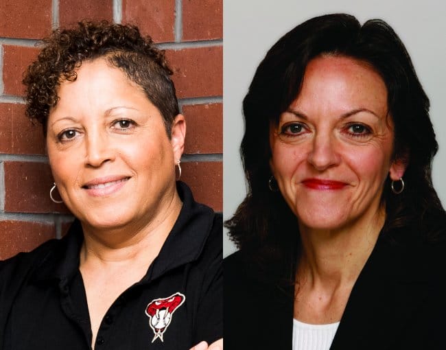 Nona Lee and Vicky Neumeyer